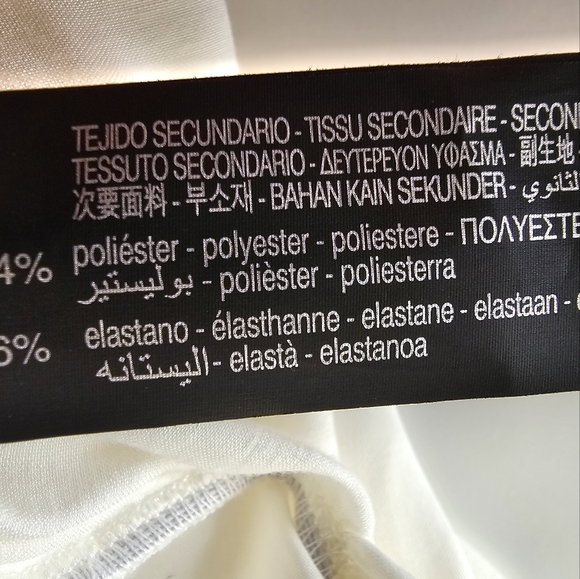 ZARA Surplice Long Sleeve Satin Bodysuit - Picture 10 of 10